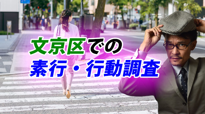 文京区での素行・行動調査