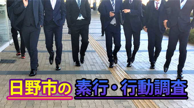 日野市の素行・行動調査