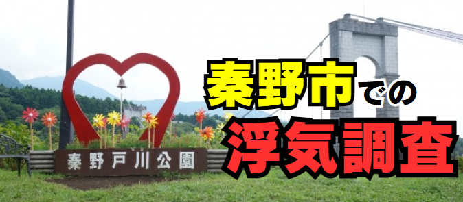 秦野市での浮気調査