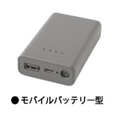 モバイルバッテリー型の小型カメラ