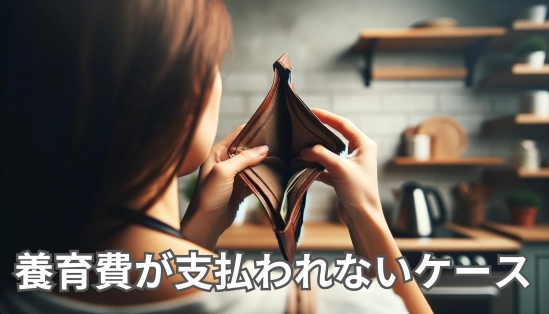 養育費が支払われないケース