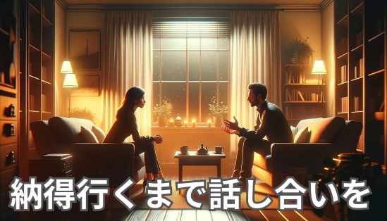 養育費の話し合い