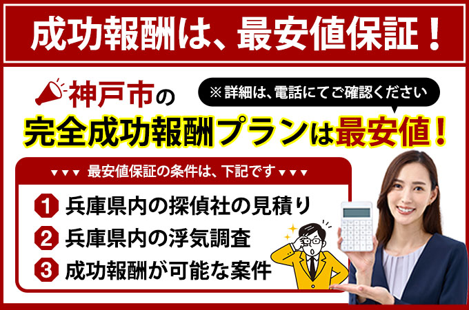 神戸市の完全成功報酬プランは最安値