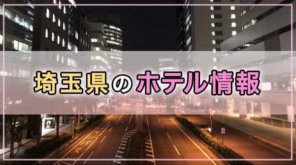 埼玉県のホテル事情